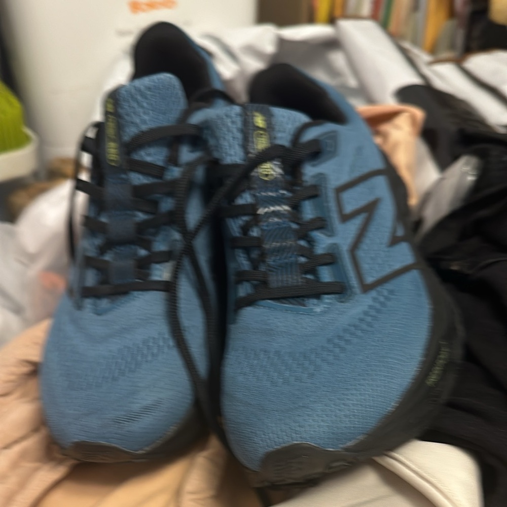 Blue Athletic Shoes